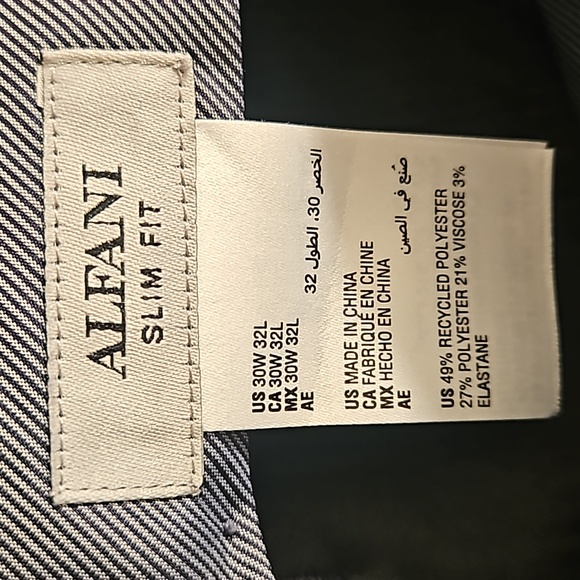 Alfani Suit Set Blazer and Dress Pants - Picture 12 of 16